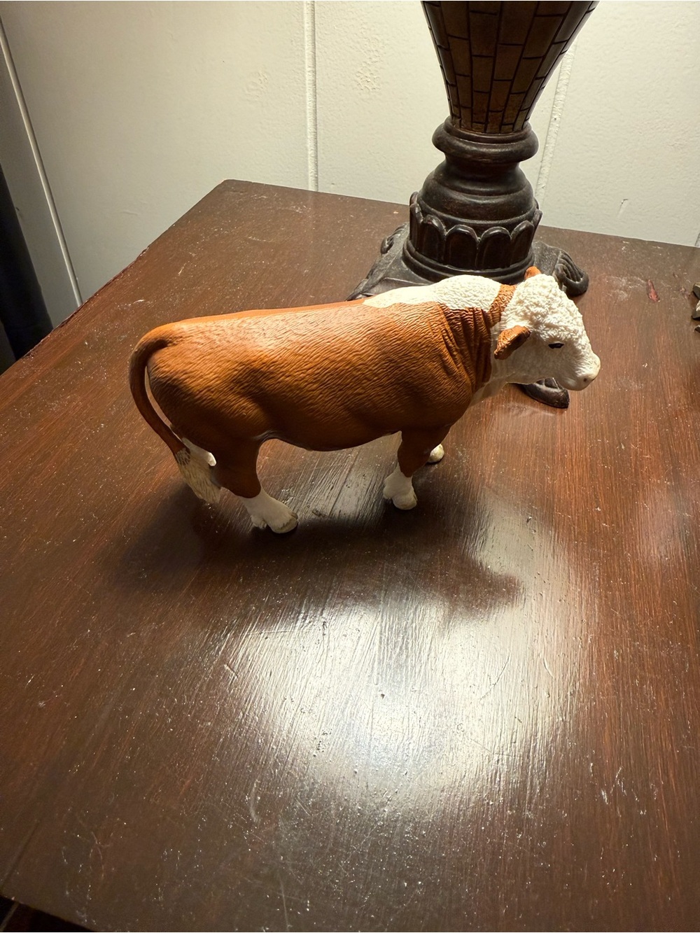 Schleich Hereford Bull Figurine 2008